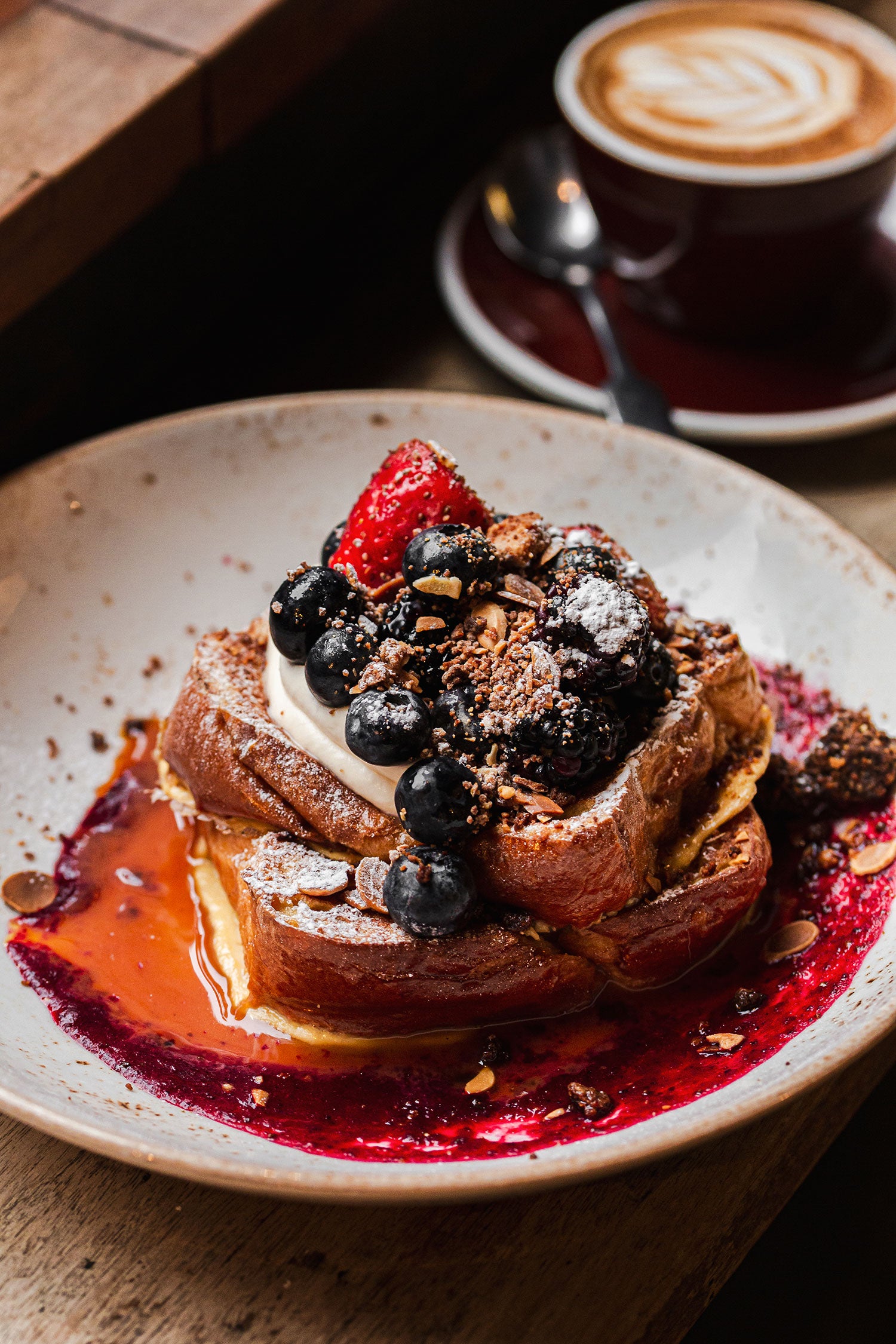 French Toast The Grey Dog Brunch Federal Cafe Best Brunch Coffee