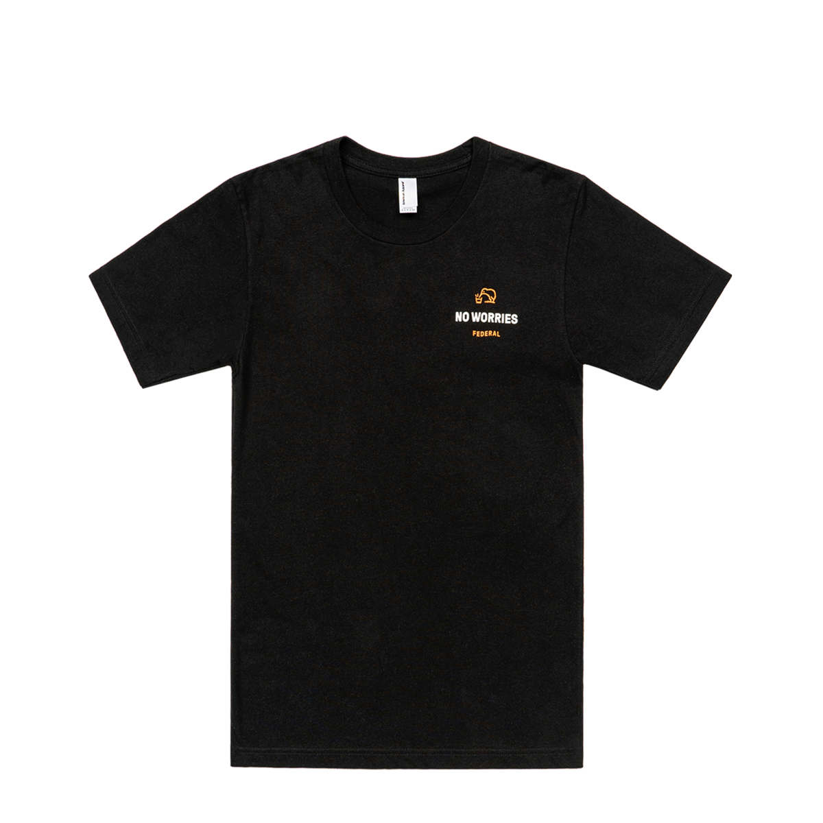 No Worries T-Shirt, Black