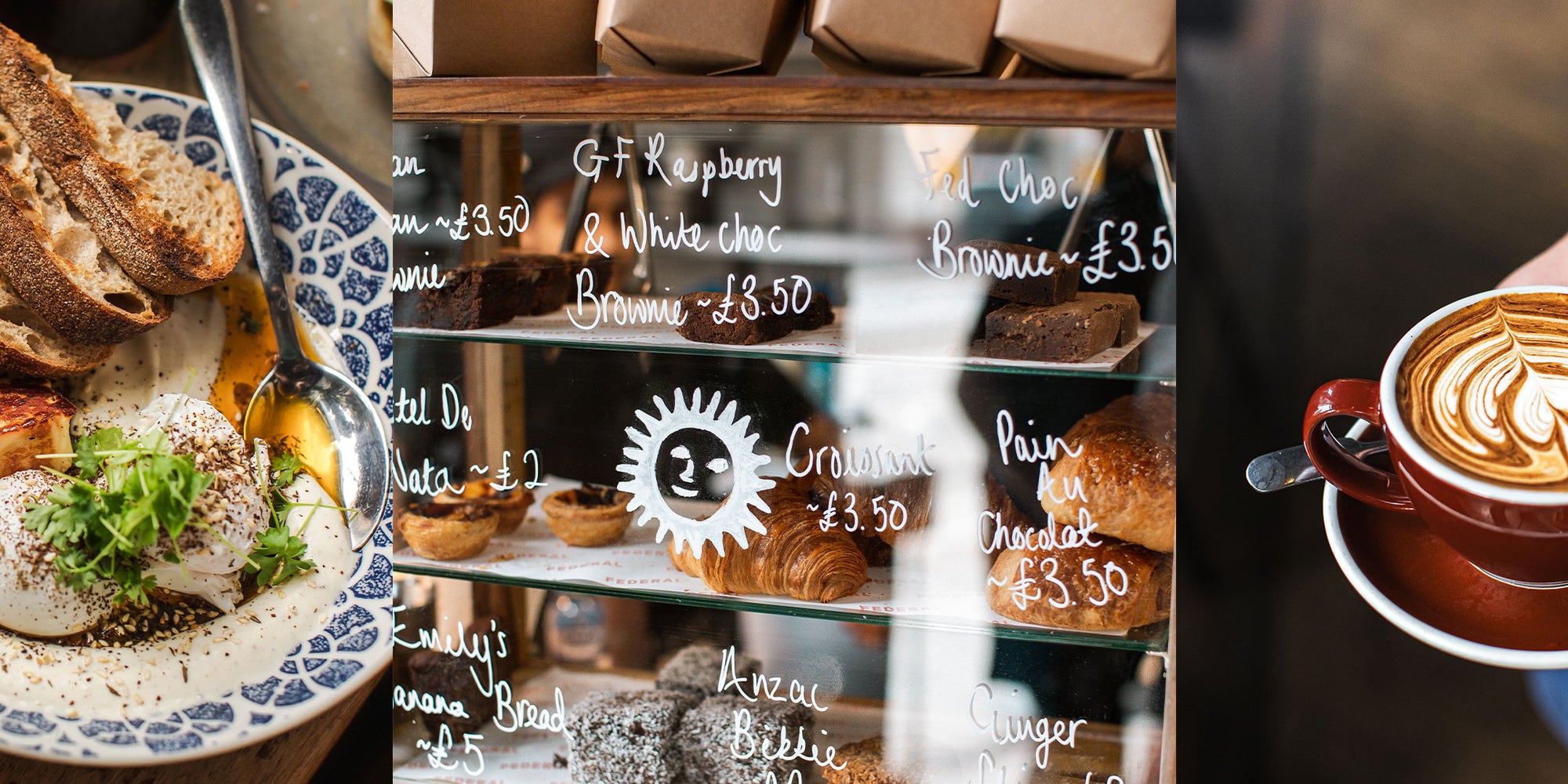 Federal Cafe pastries Northan Quarter Manchester