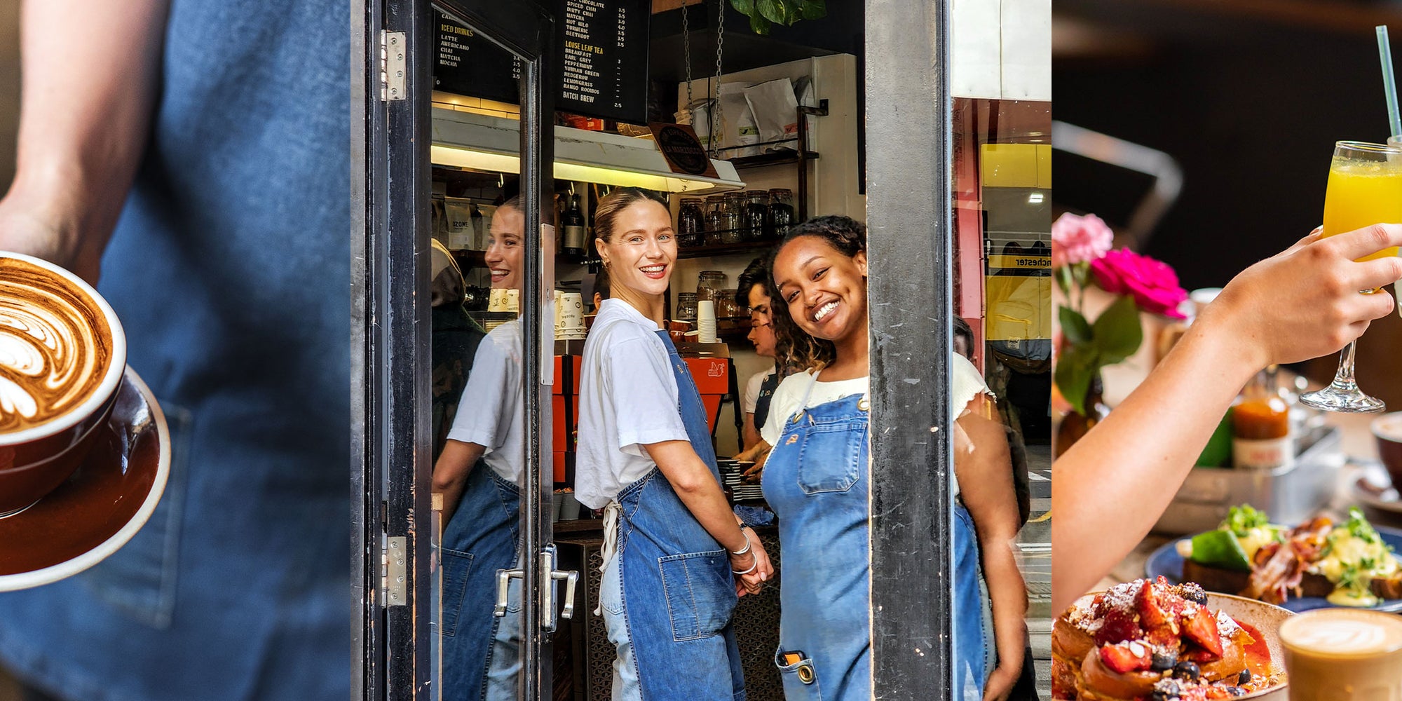 Federal Cafe Manchester Northern Quarter best brunch in the UK staff smiles