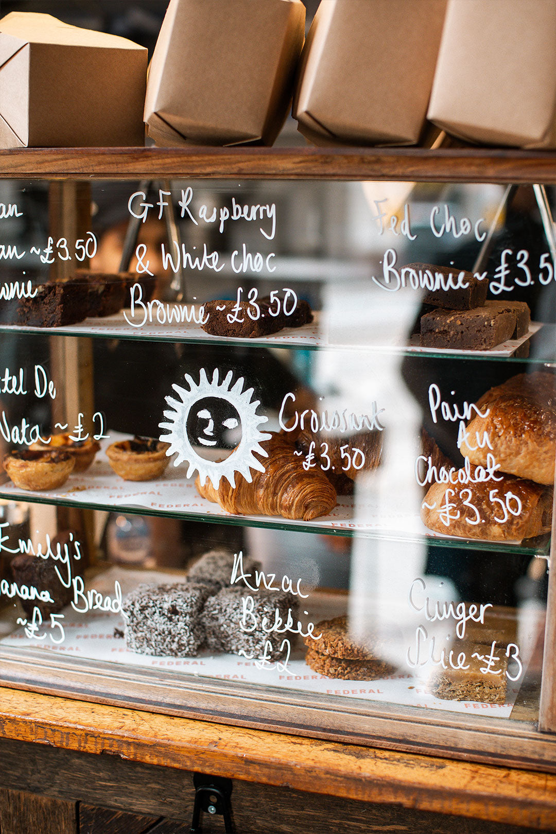 Federal Cafe pain au chocolat Northan Quarter Manchester
