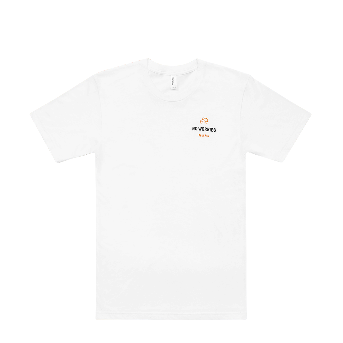 No Worries T-Shirt, White